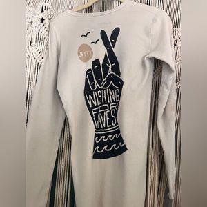 Jetty long sleeve surf shirt